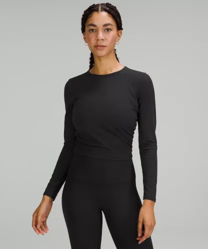 All It Takes Ribbed Nulu Long-Sleeve Shirt