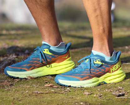 SPEEDGOAT 5 Mens ソーラー フレイム / ディーバ ブルー