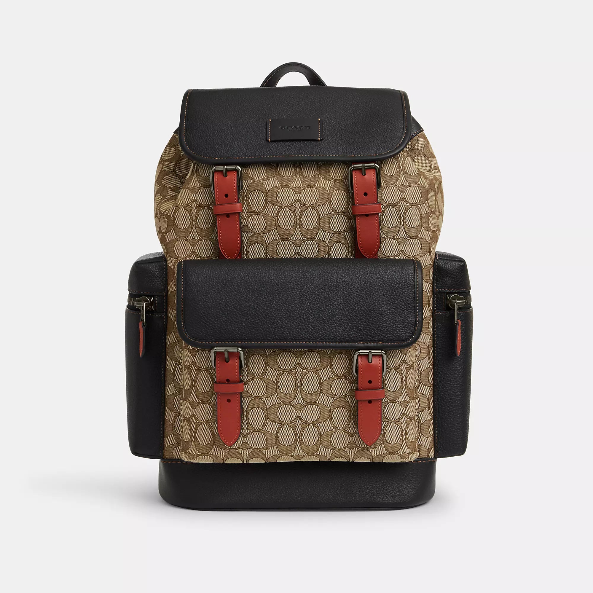 Coathtch Outlet Sprint Backpack In Signature Jacquard