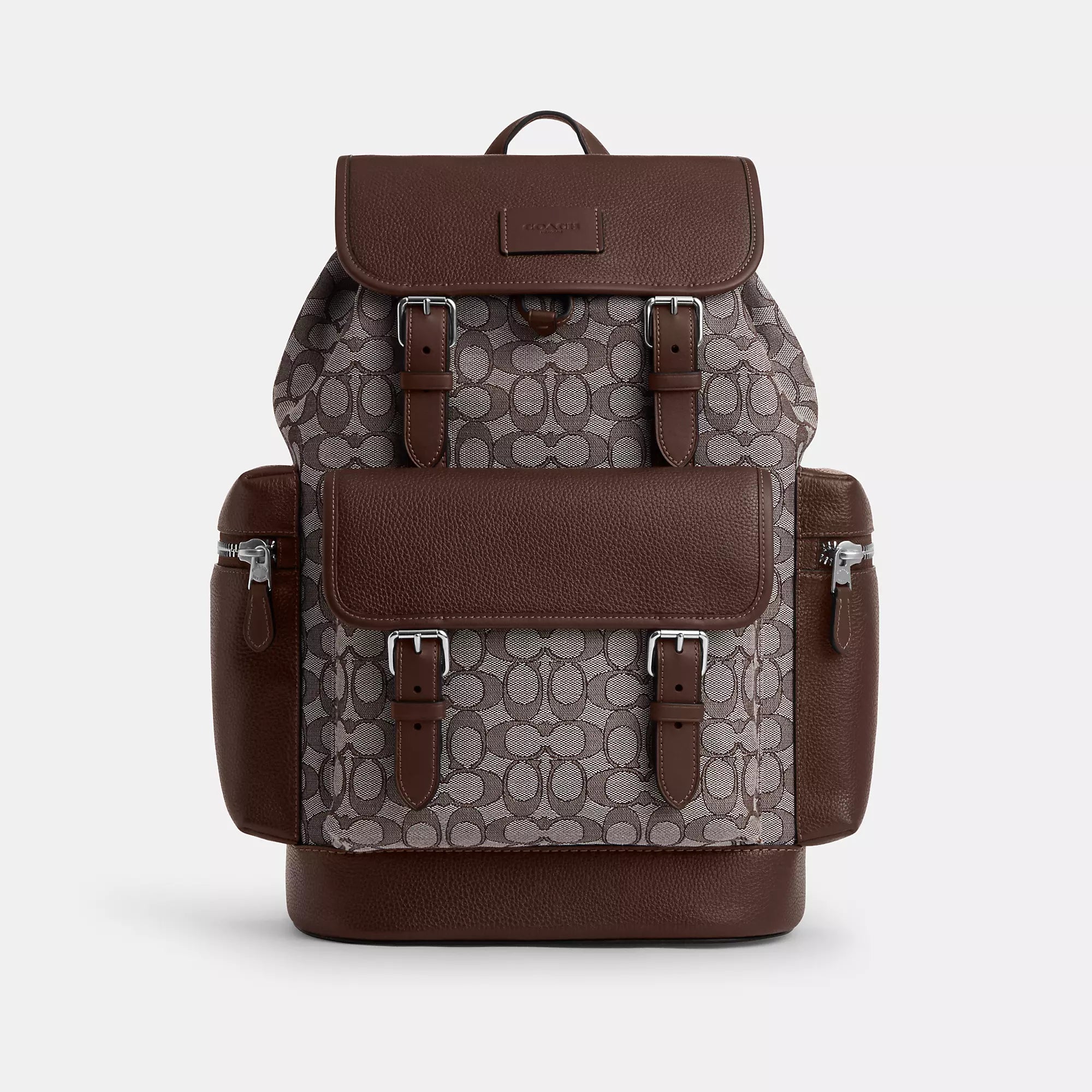 Coathtch Outlet Sprint Backpack In Signature Jacquard