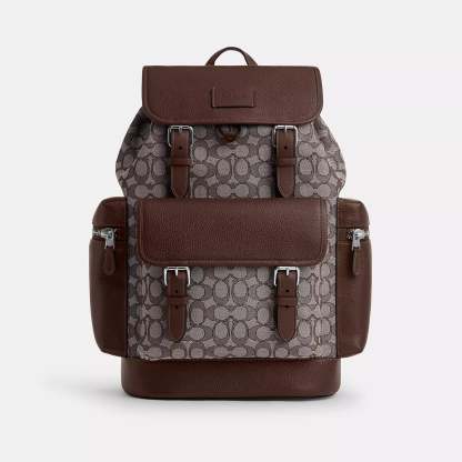 Coathtch Outlet Sprint Backpack In Signature Jacquard