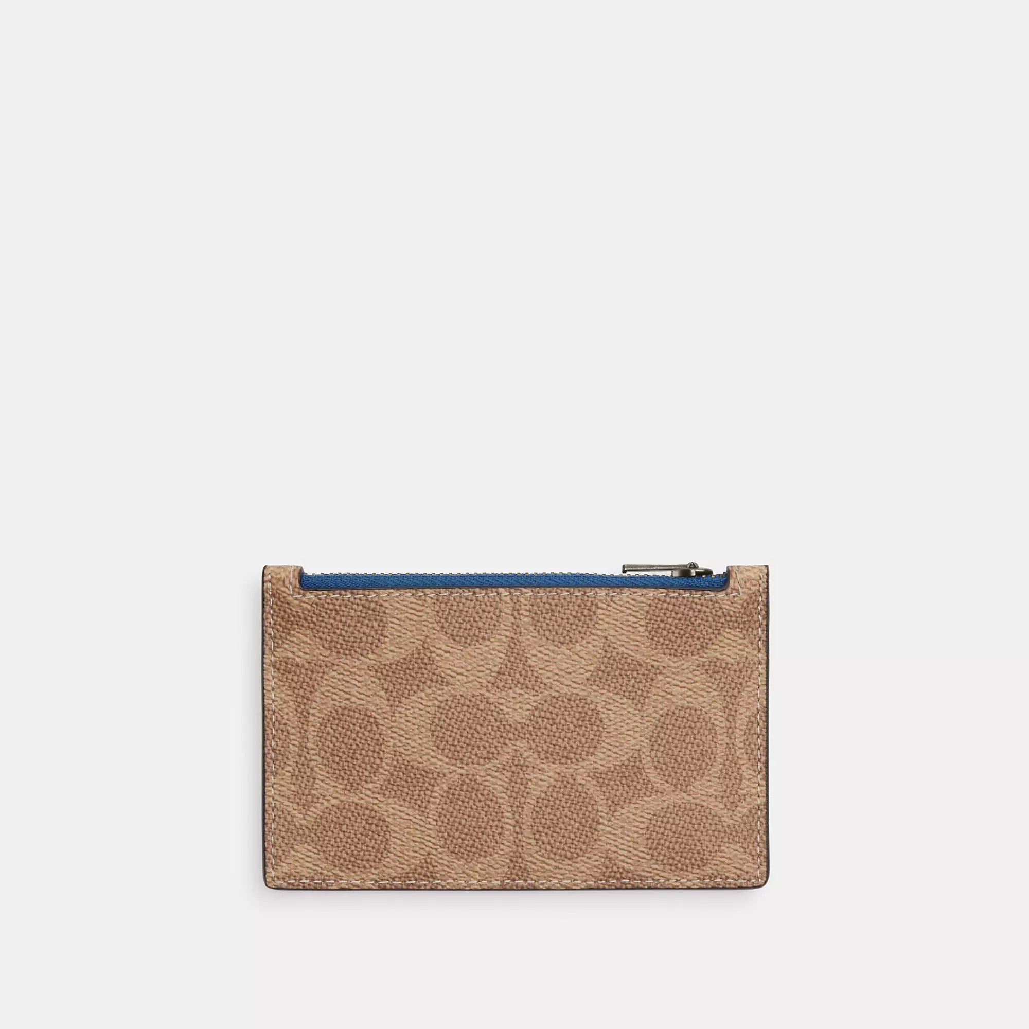 Coathtch Outlet Zip Card Case In Signature