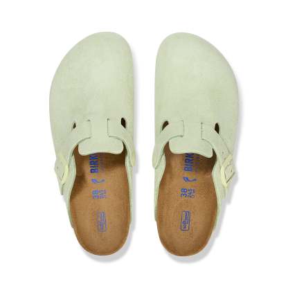 Boston SFB Faded Lime Suede Leather