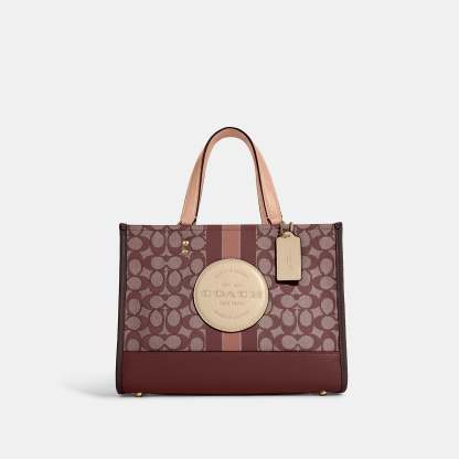 Coathtch Outlet Dempsey Carryall In Signature Jacquard With Stripe And Coathtch Patch