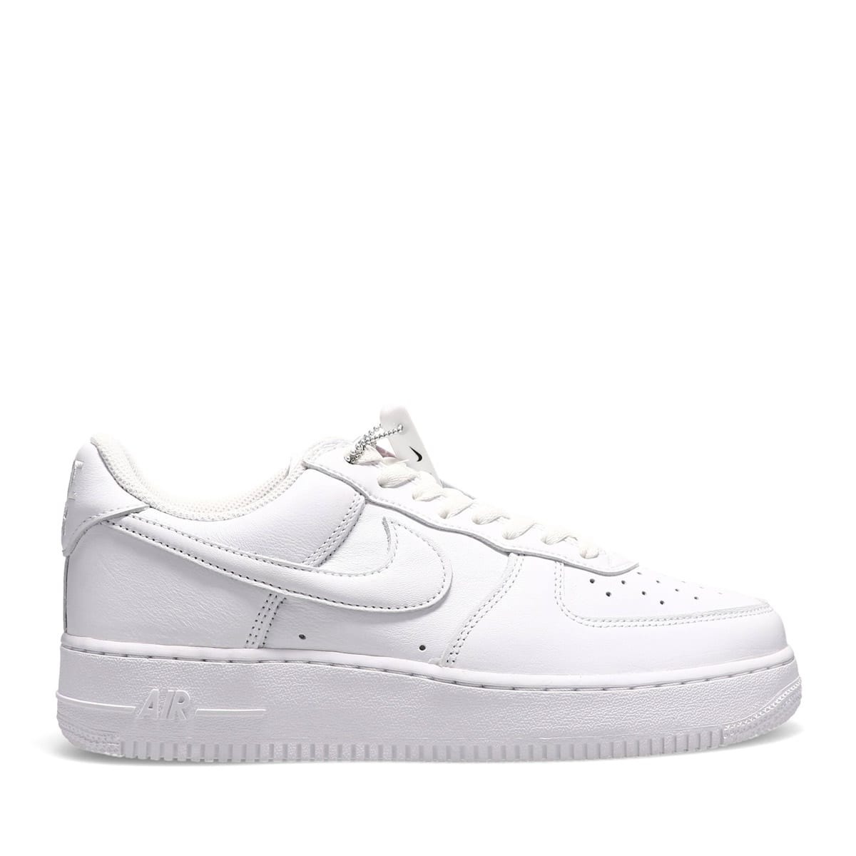 NIKE AIR FORCE 1 LOW RETRO white/white-wht fn5924-100 ホワイト スニーカー AF1 ジュエルスウッシュ