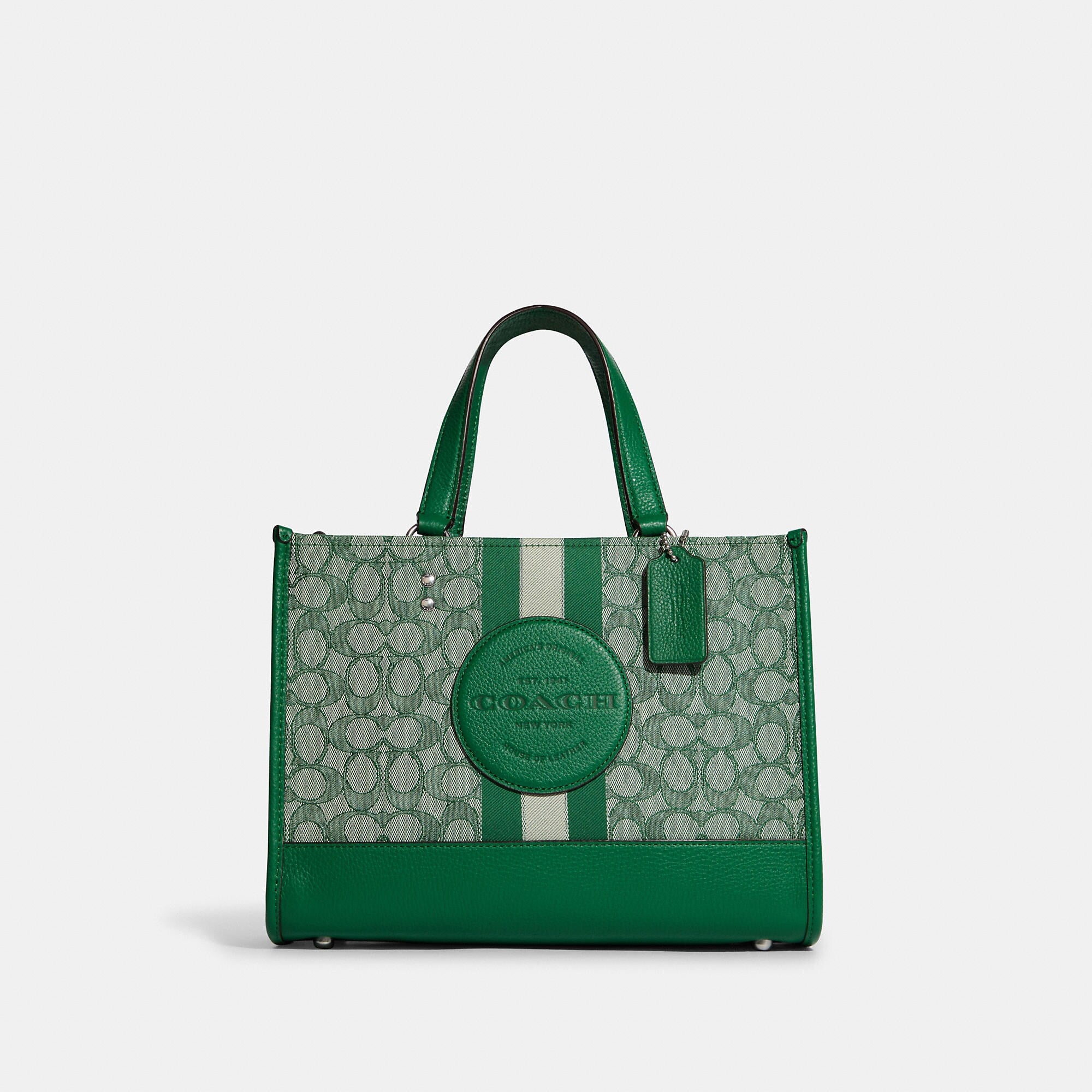 Coathtch Outlet Dempsey Carryall In Signature Jacquard With Stripe And Coathtch Patch