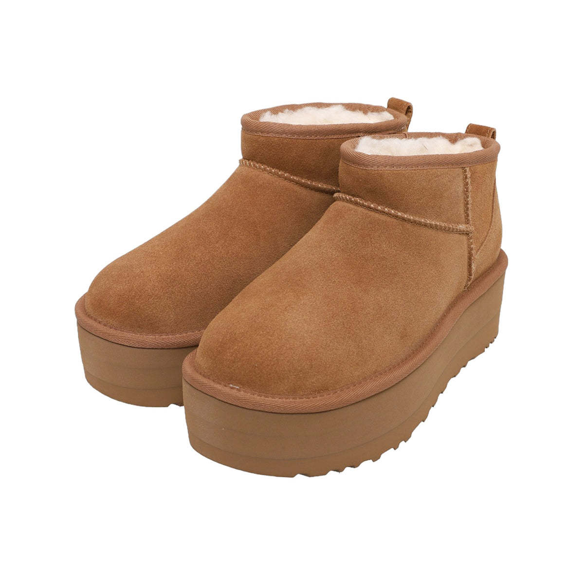 【1年に1度の大感謝セール 周年祭 開催です！】UGG アグ プラットフォーム ムートンブーツ クラシック ウルトラ ミニ レディース 厚底