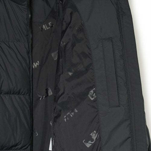 Womens Basic Overcrop Padding NY (Black) _ (3FDJB0136-50BKS)
