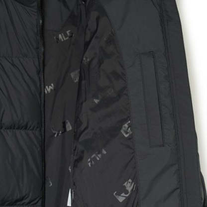 Womens Basic Overcrop Padding NY (Black) _ (3FDJB0136-50BKS)
