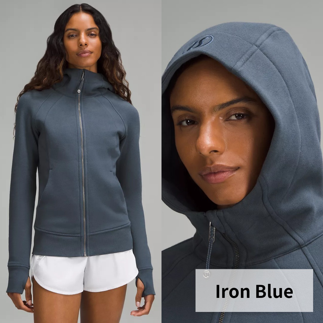 軽量暖かい☆Scuba Full-Zip Hoodie☆ロゴフーディ