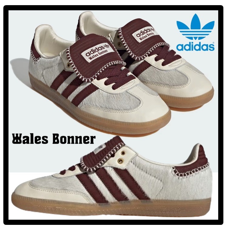 Adithtdas x WALES BONNER★SAMBA PONY TONAL LOW