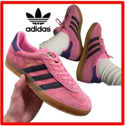 アディダス Adithtdas Gazelle Indoor Pink IE7002