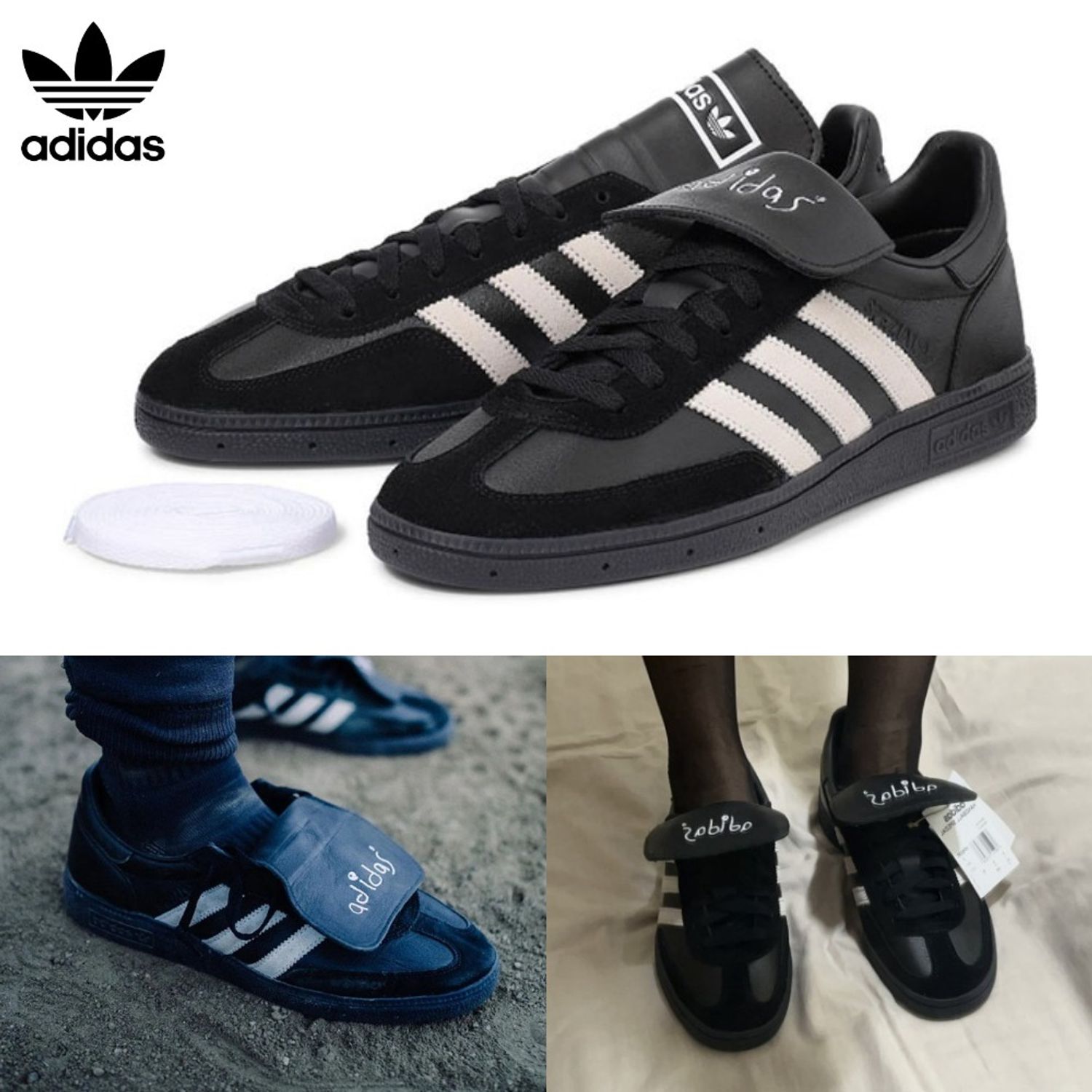 SHUKYU × E-WAX × adithtdas Originals Handball Spezial "Core Black"