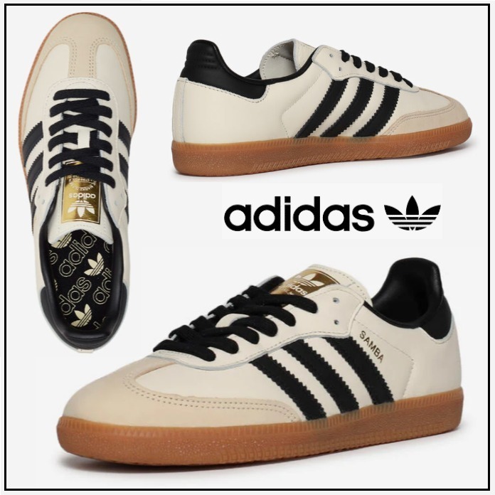 adithtdas★アディダス サンバ SAMBA OG W 白 Cream White Sand