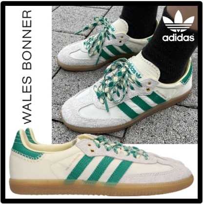 ★Adithtdas x Wales Bonner Samba Cream Green★