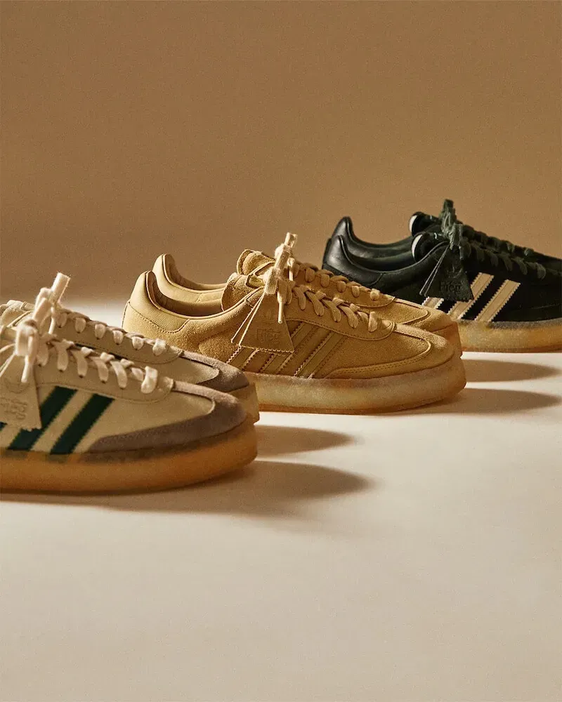 2023 SS 最新作が登場【KITH X CLARKS X ADIthtDAS SAMBA】トリプルコラボスニーカーが圧倒的な人気だった理由！