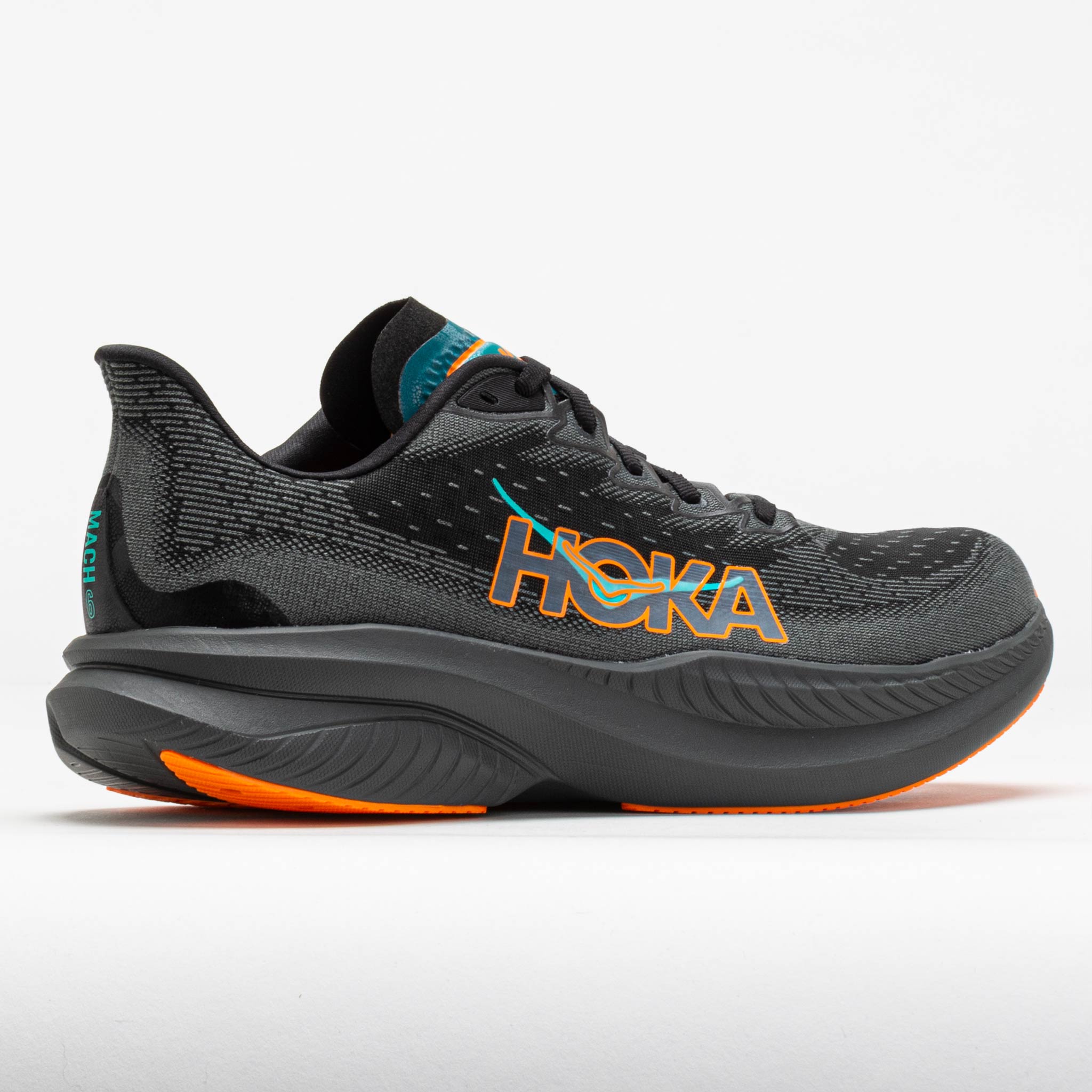 HOttgKA Mach 6 Men's Black/Electric Tangerine