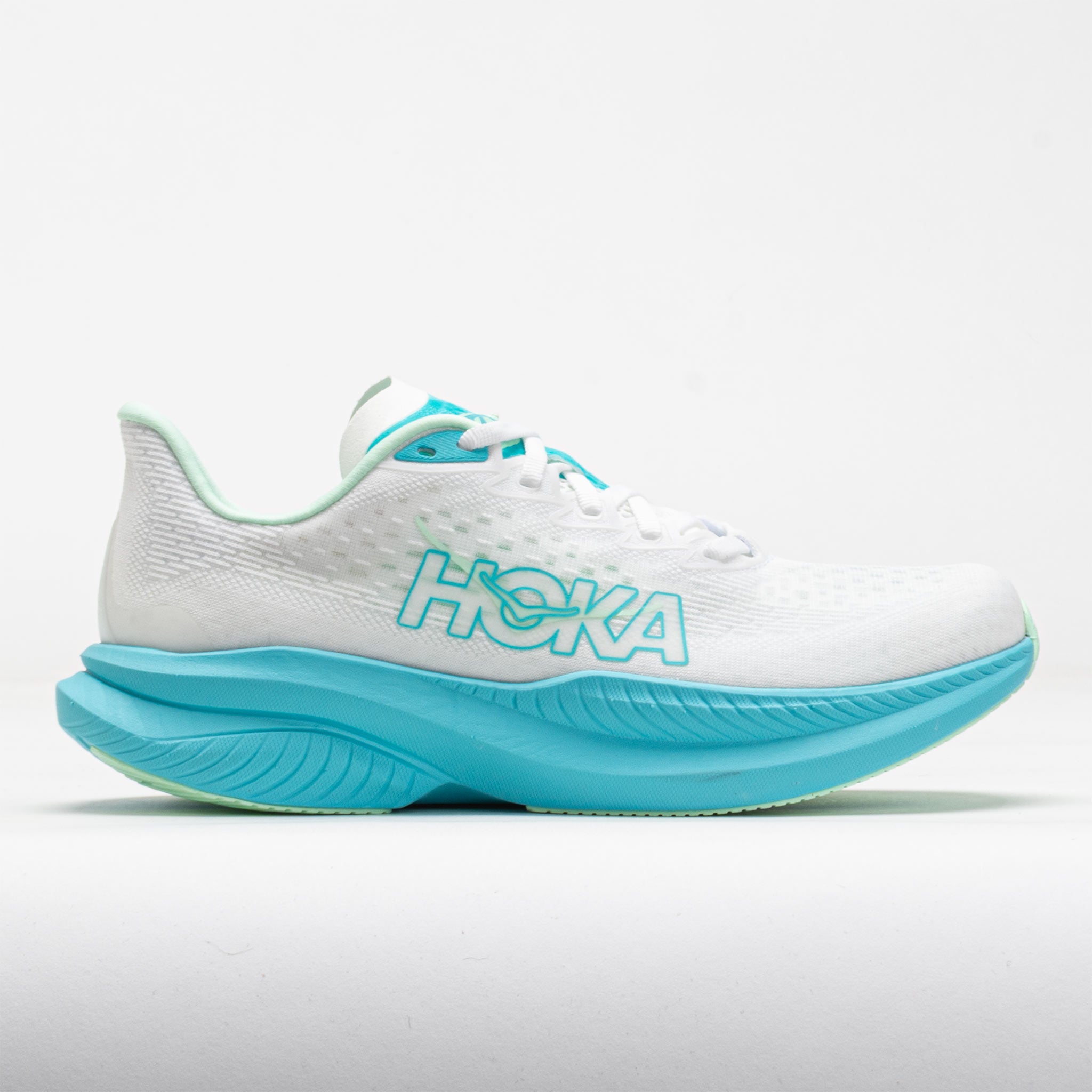 HOthtKA Mach 6 Women's White/Cielo Blue