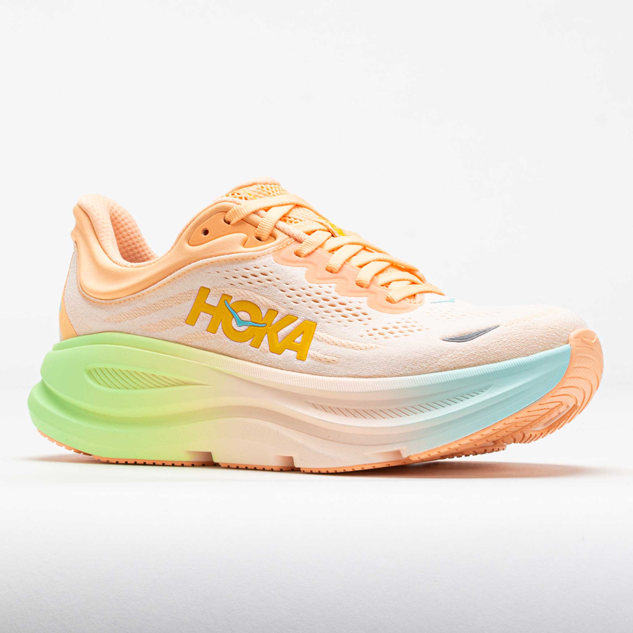 HOthtKA Bondi 9 Women's Frost/Pale Tangerine