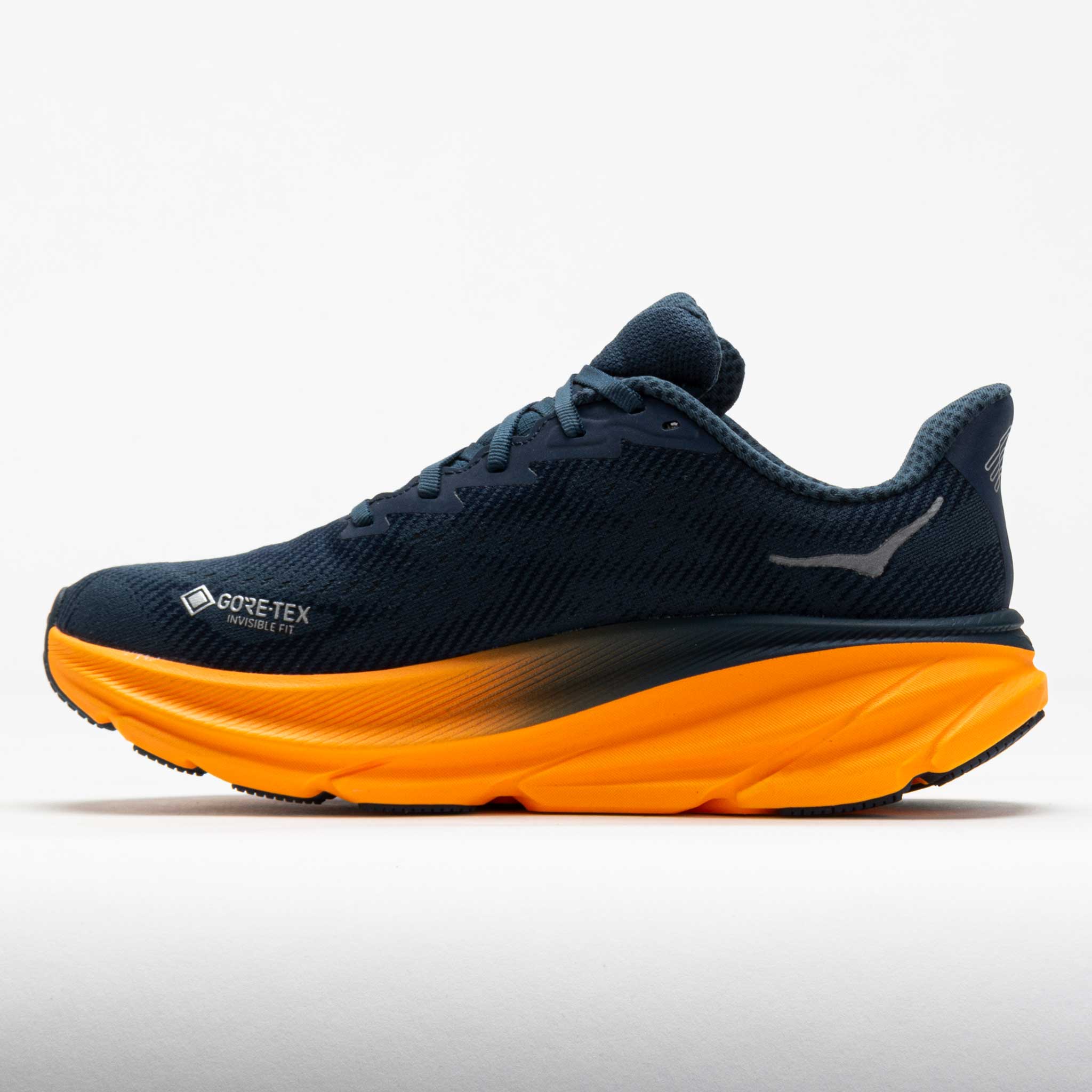 HOttgKA Clifton 9 GTX Men's Stormy Skies/Orange Zest