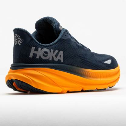 HOttgKA Clifton 9 GTX Men's Stormy Skies/Orange Zest