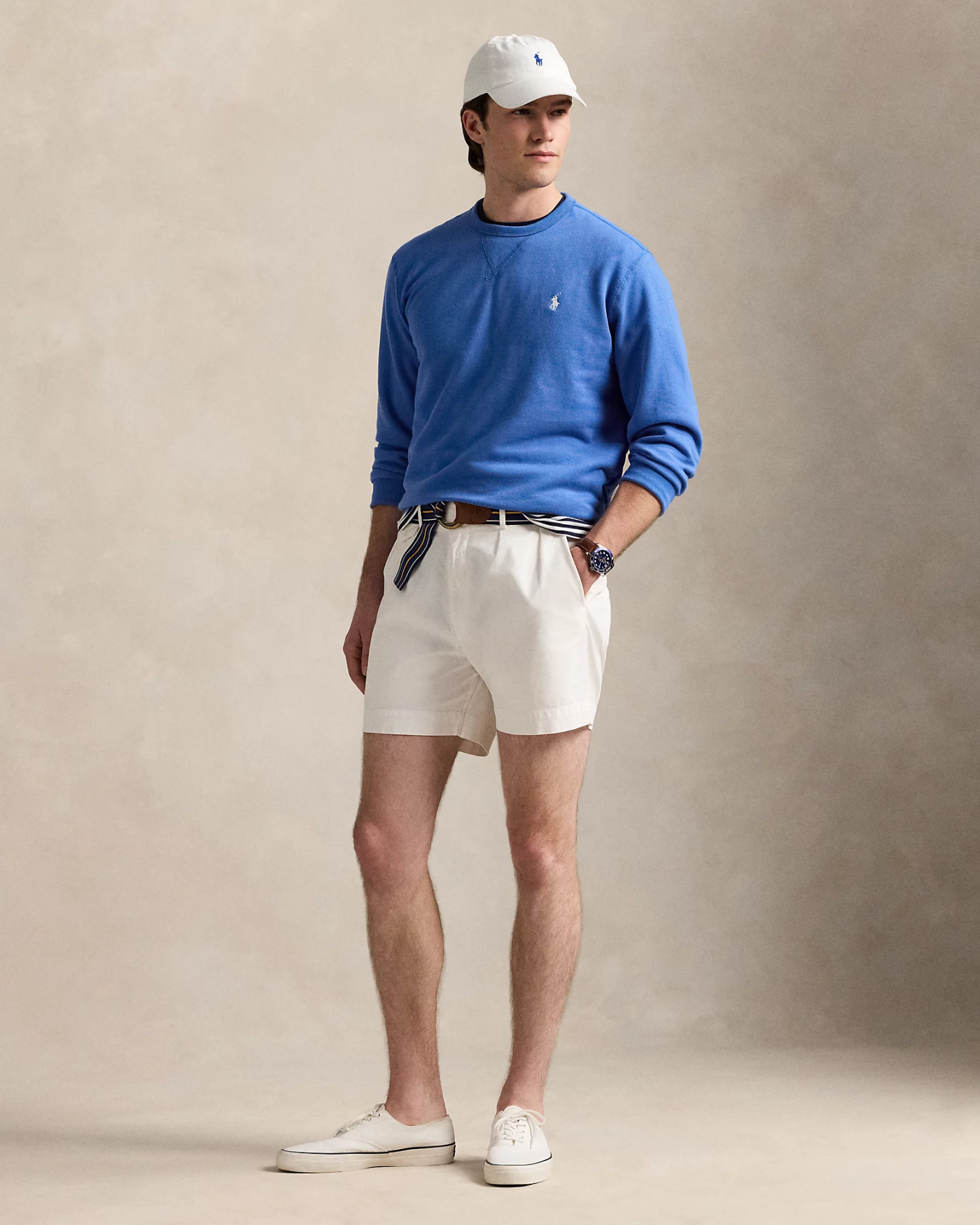 Le sweat RL en molleton