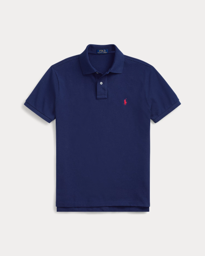 Le polo iconique en coton piqué