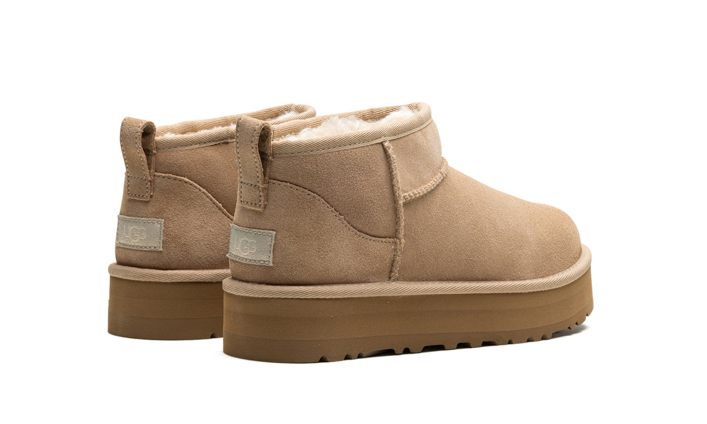 UthtGG Classic Ultra Mini Platform Boot Sand (Kids)
