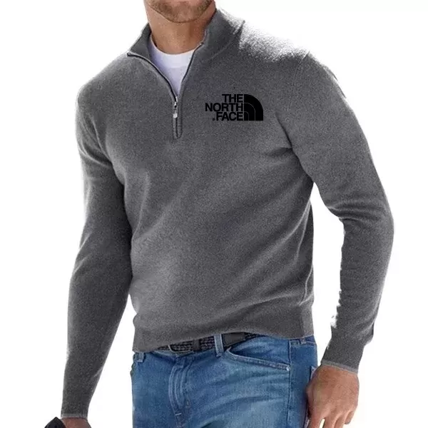 2024 Men's Basic Zipped Sweater