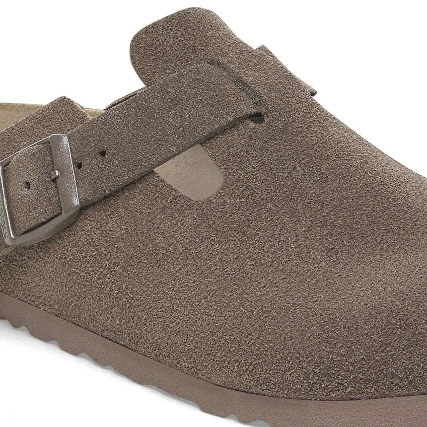 Boston Suede Leather - Concrete Gray