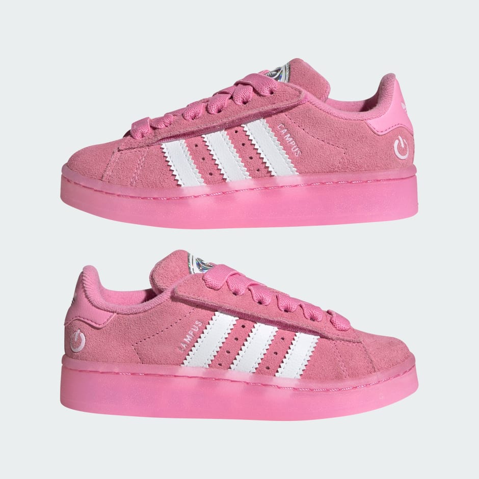 adithtdas PPantofi sport Campus '00 cu lumini LED, șireturi elastice și închidere confortabilă, pentru copii