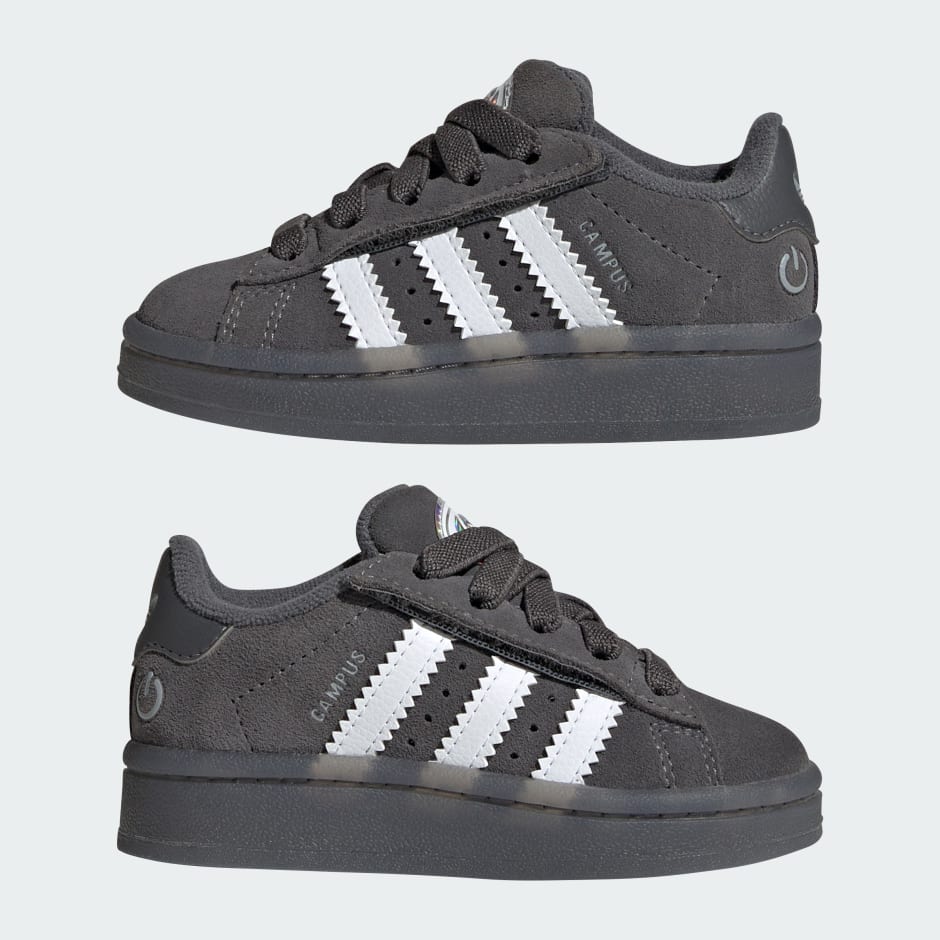 adithtdas Pantofi sport Campus '00 cu lumini LED, șireturi elastice și închidere confortabilă, pentru copii