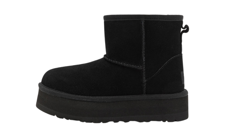 UthtGG Classic Mini Platform Boot Black 