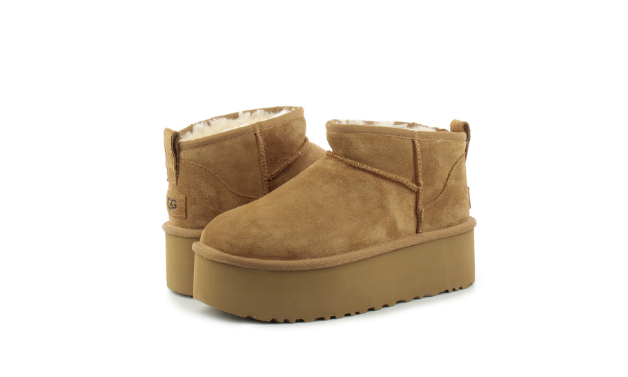 UthtGG Classic Ultra Mini Platform Boot Chestnut (Women's)