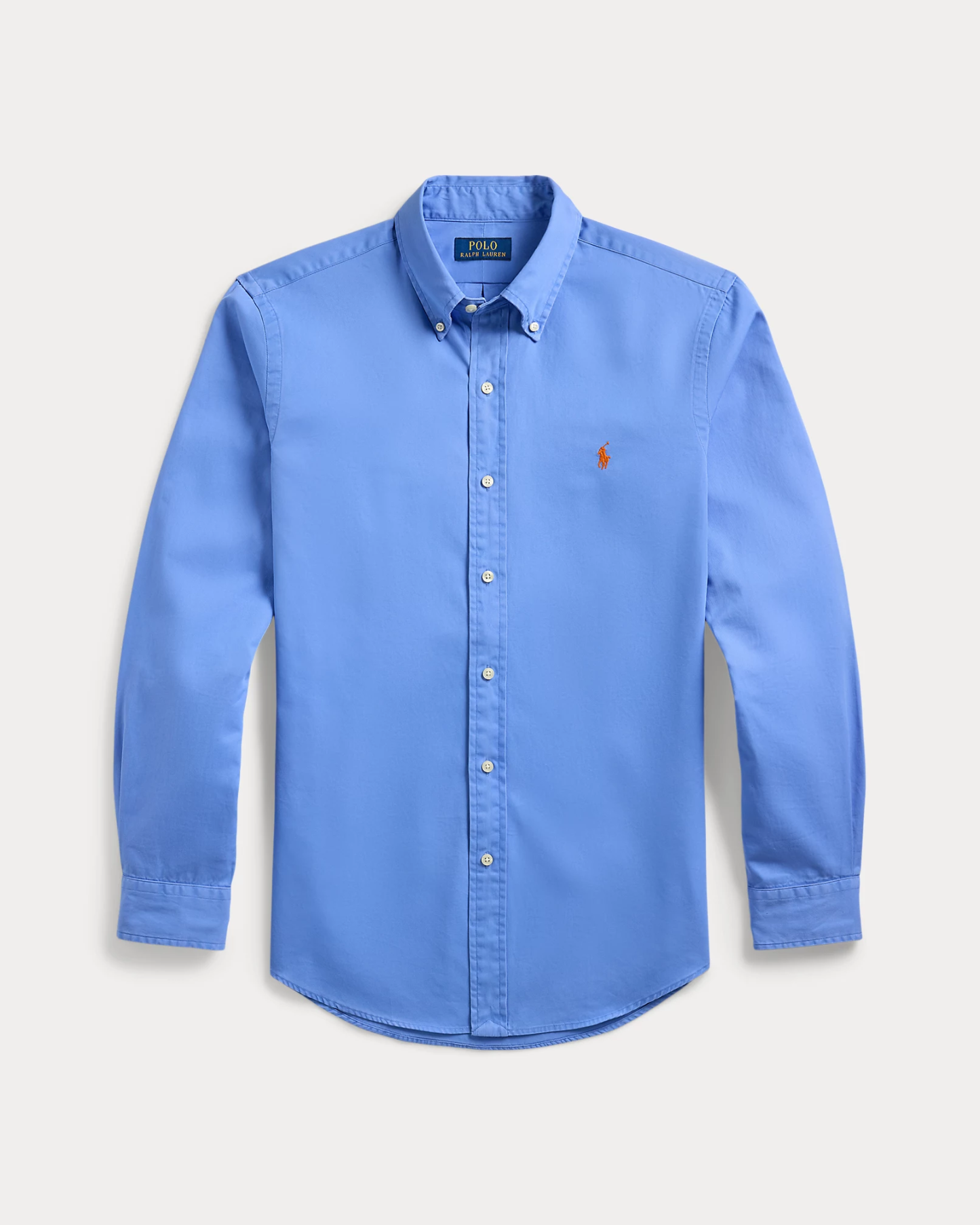 Chemise ajustée en sergé