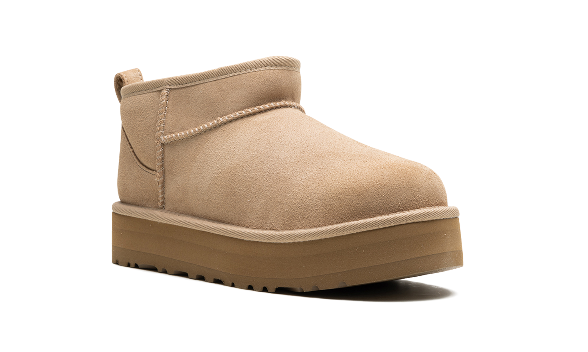 UthtGG Classic Ultra Mini Platform Boot Sand (Kids)