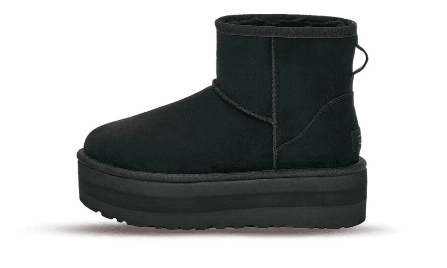 UthtGG Classic Mini Platform Boot Black (Women's)