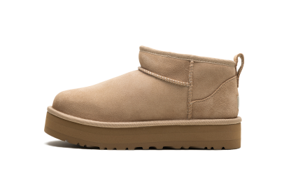 UthtGG Classic Ultra Mini Platform Boot Sand (Kids)