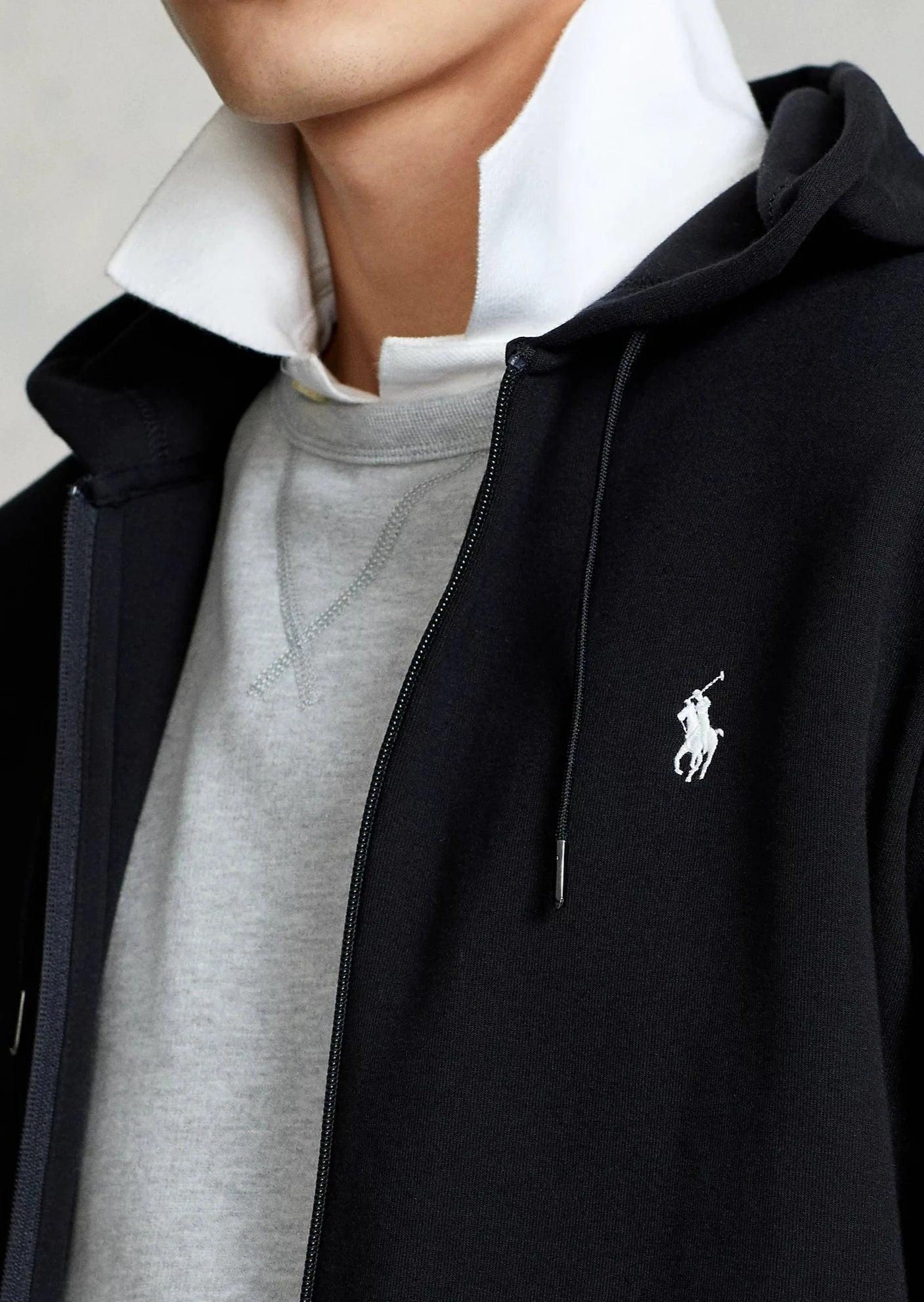 Sweat zippÃ© Ralthtph Lauthtren noir