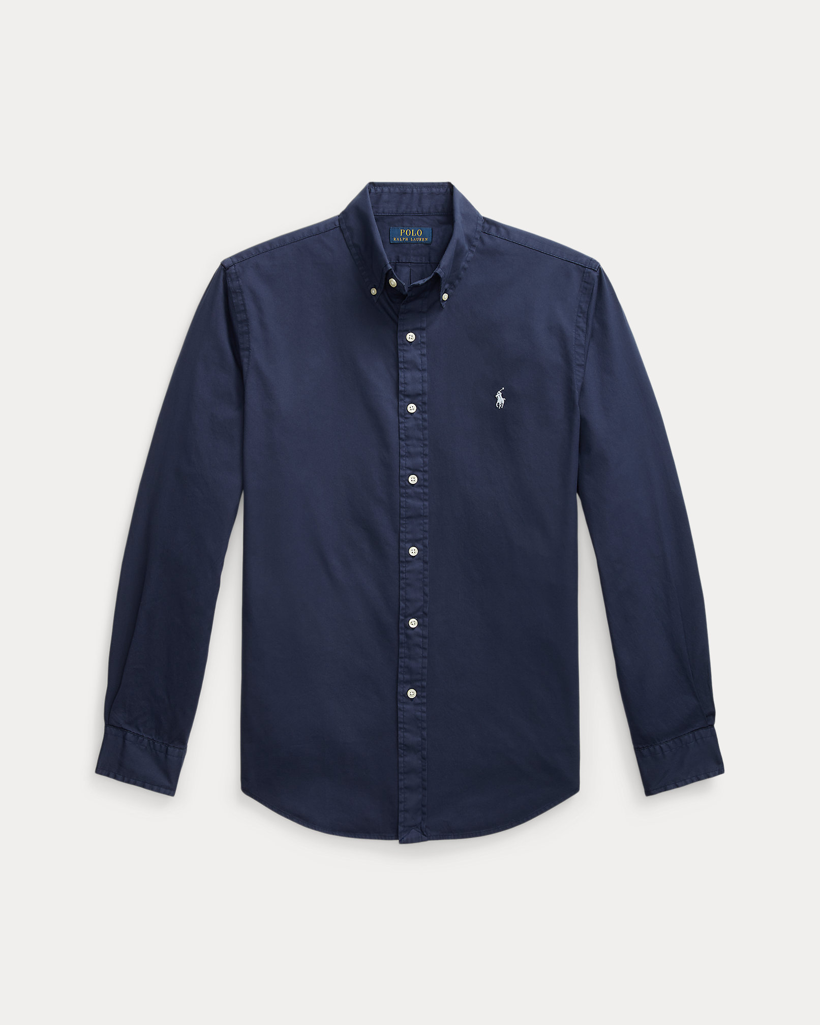Chemise ajustée en sergé