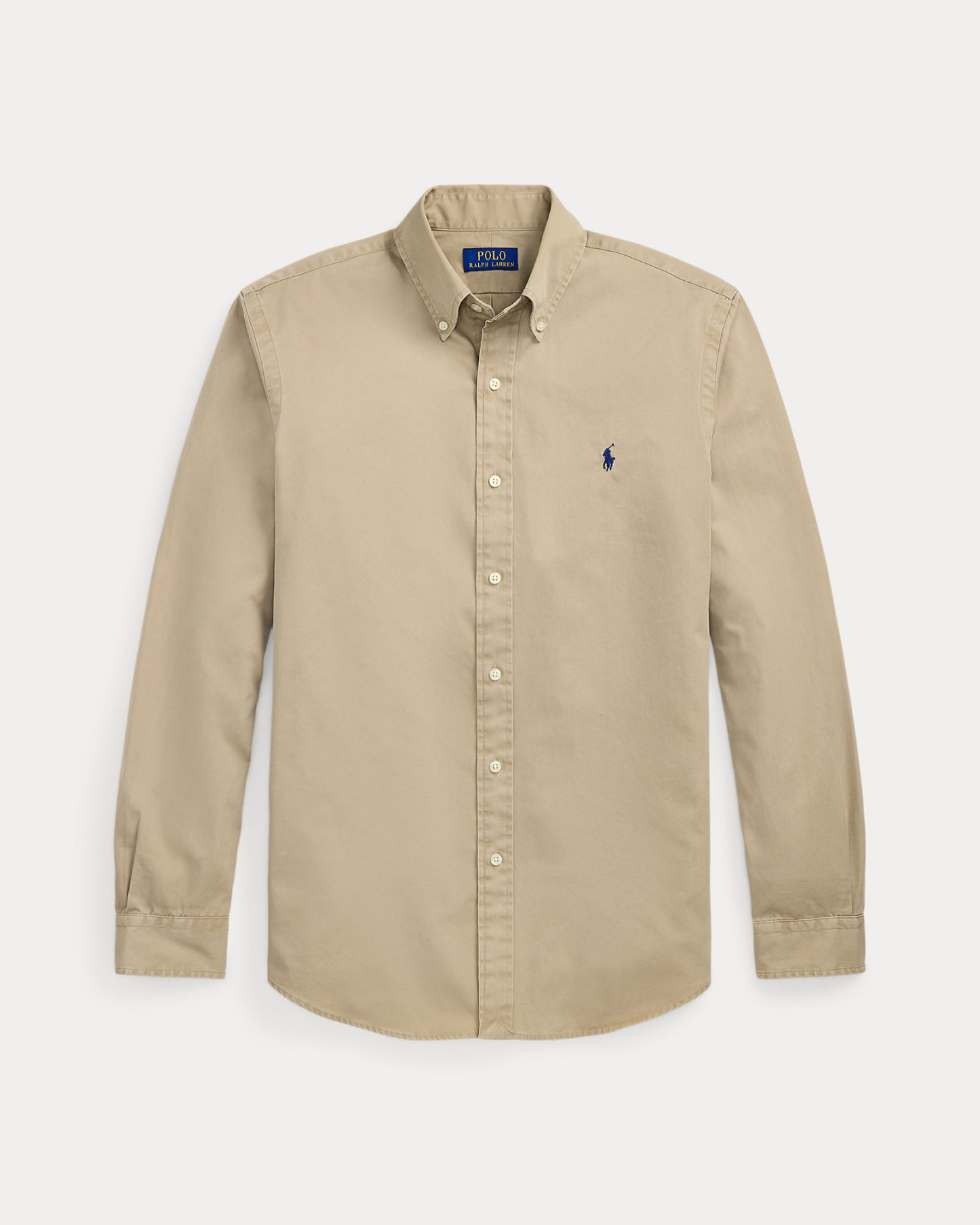 Chemise ajustée en sergé