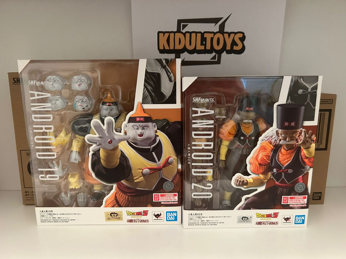 S.H.Figuarts SHF Android 19 Android 20 Dr Gero