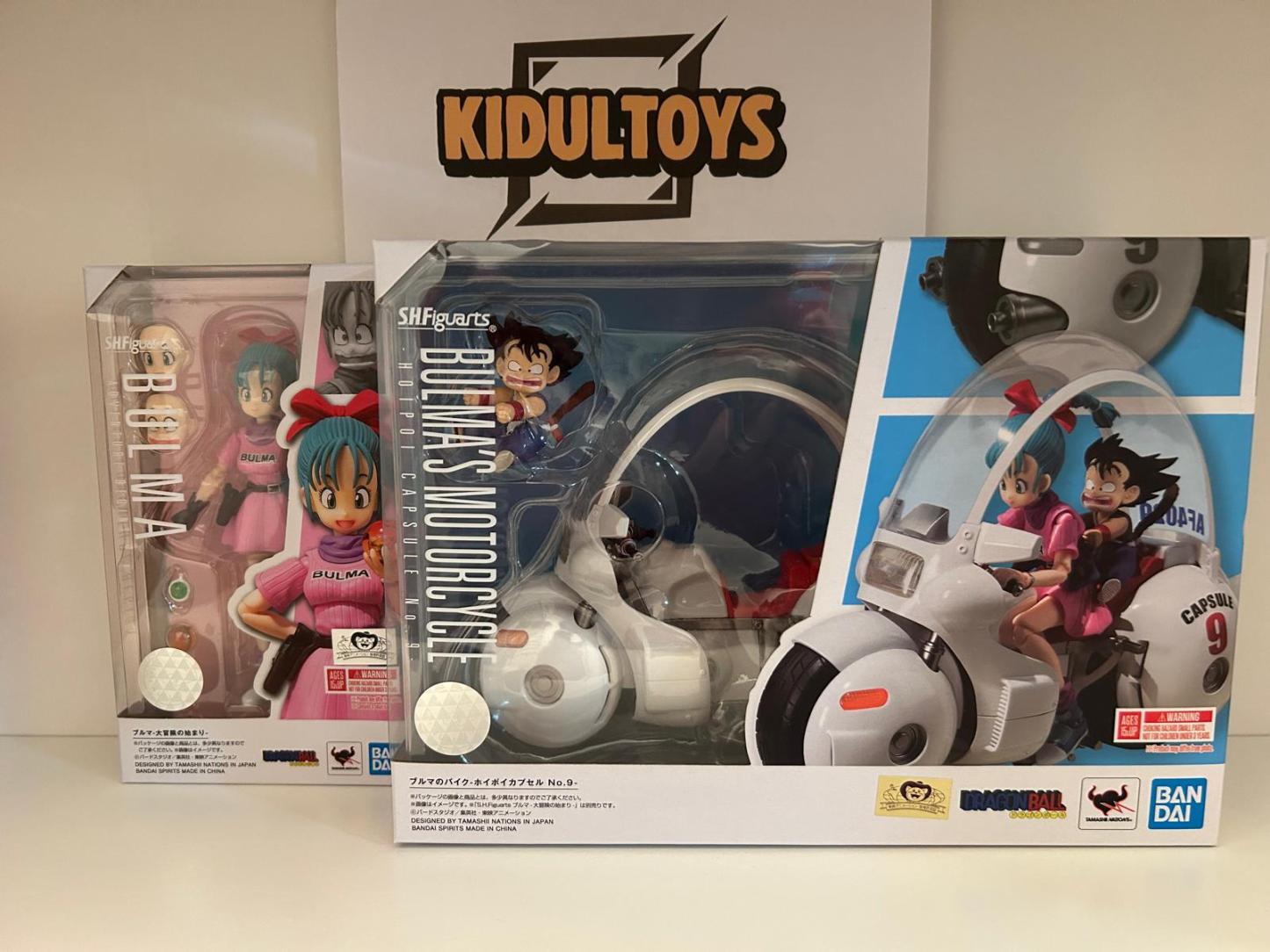 S.H.Figuarts SHF BULMA & BULMA'S MOTORCYCLE