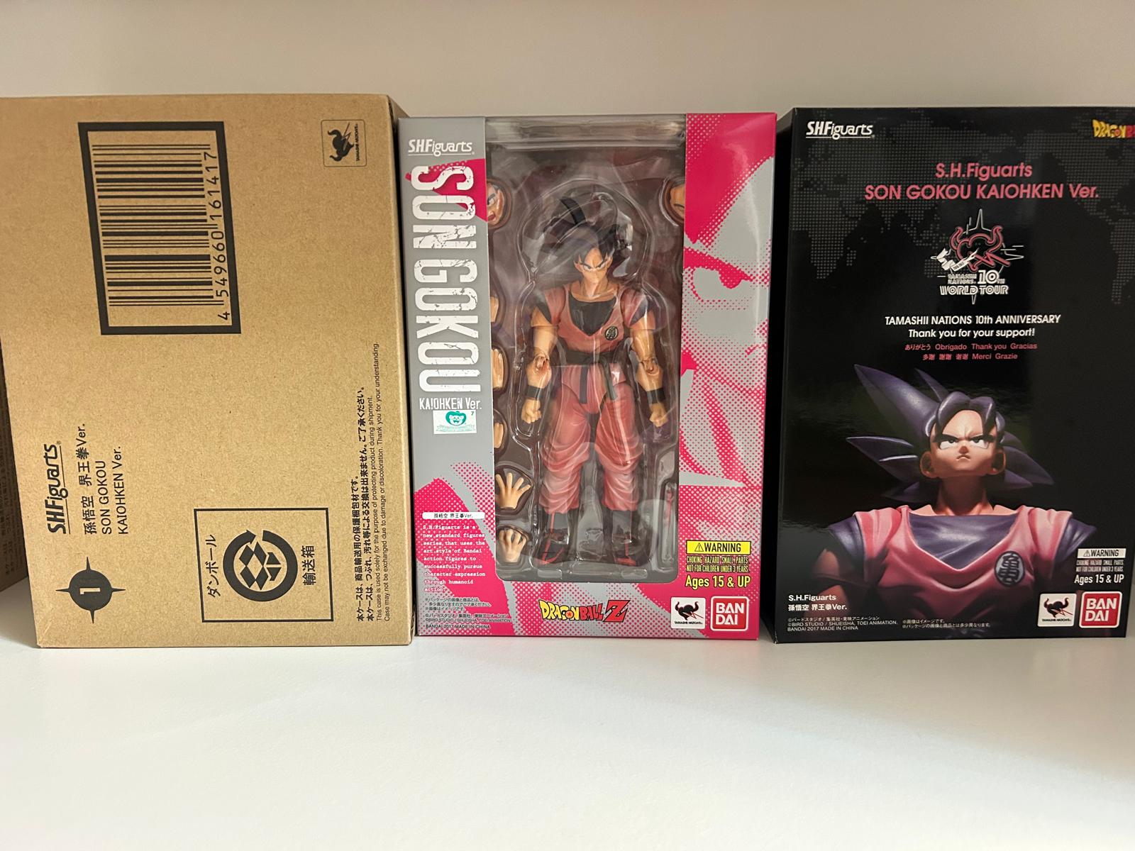 S.H.Figuarts KAIO KEN Goku Tamashi nation 10th world tour