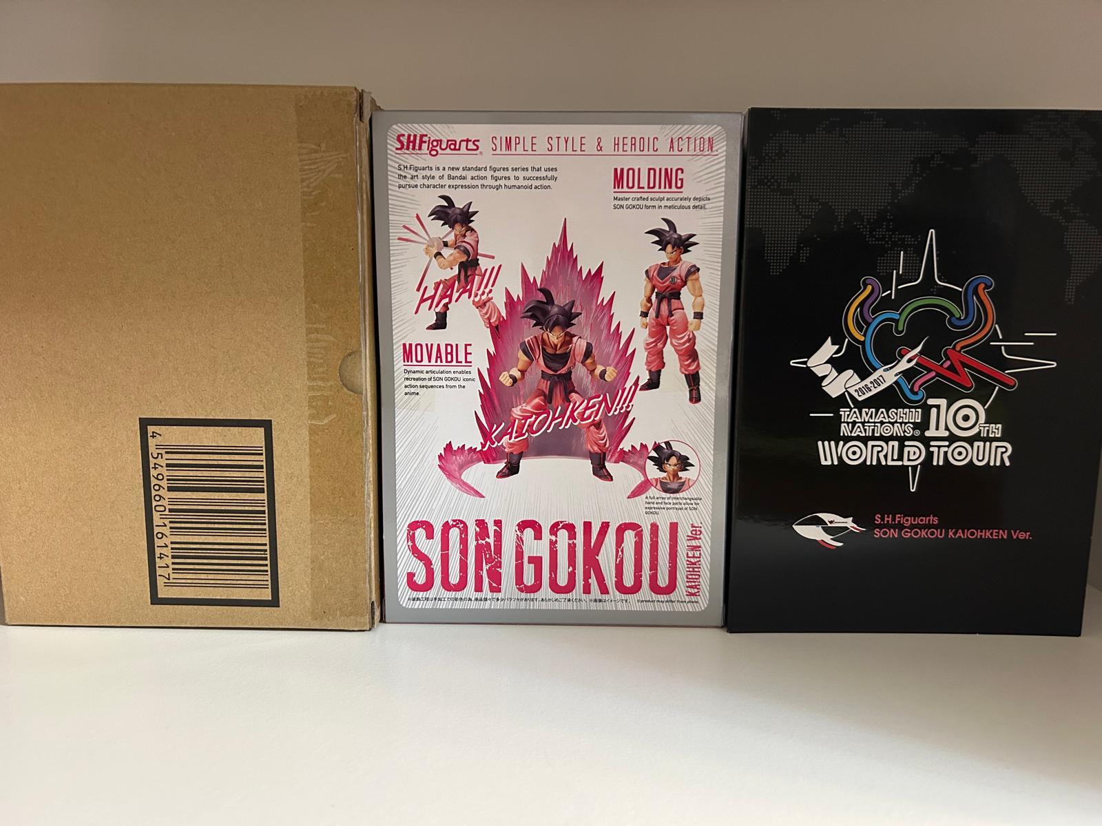 S.H.Figuarts KAIO KEN Goku Tamashi nation 10th world tour