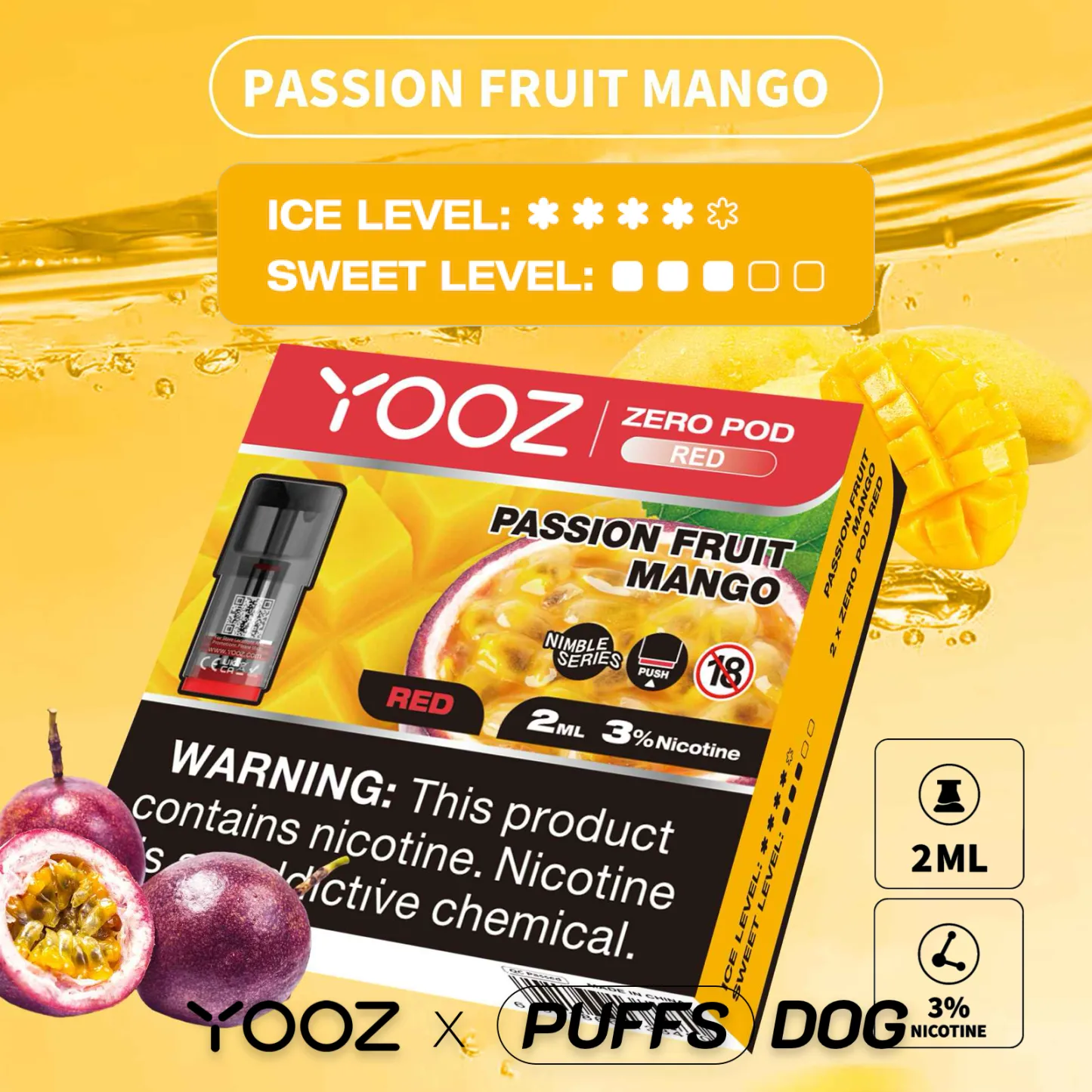 柚子零度弹(1盒2弹)