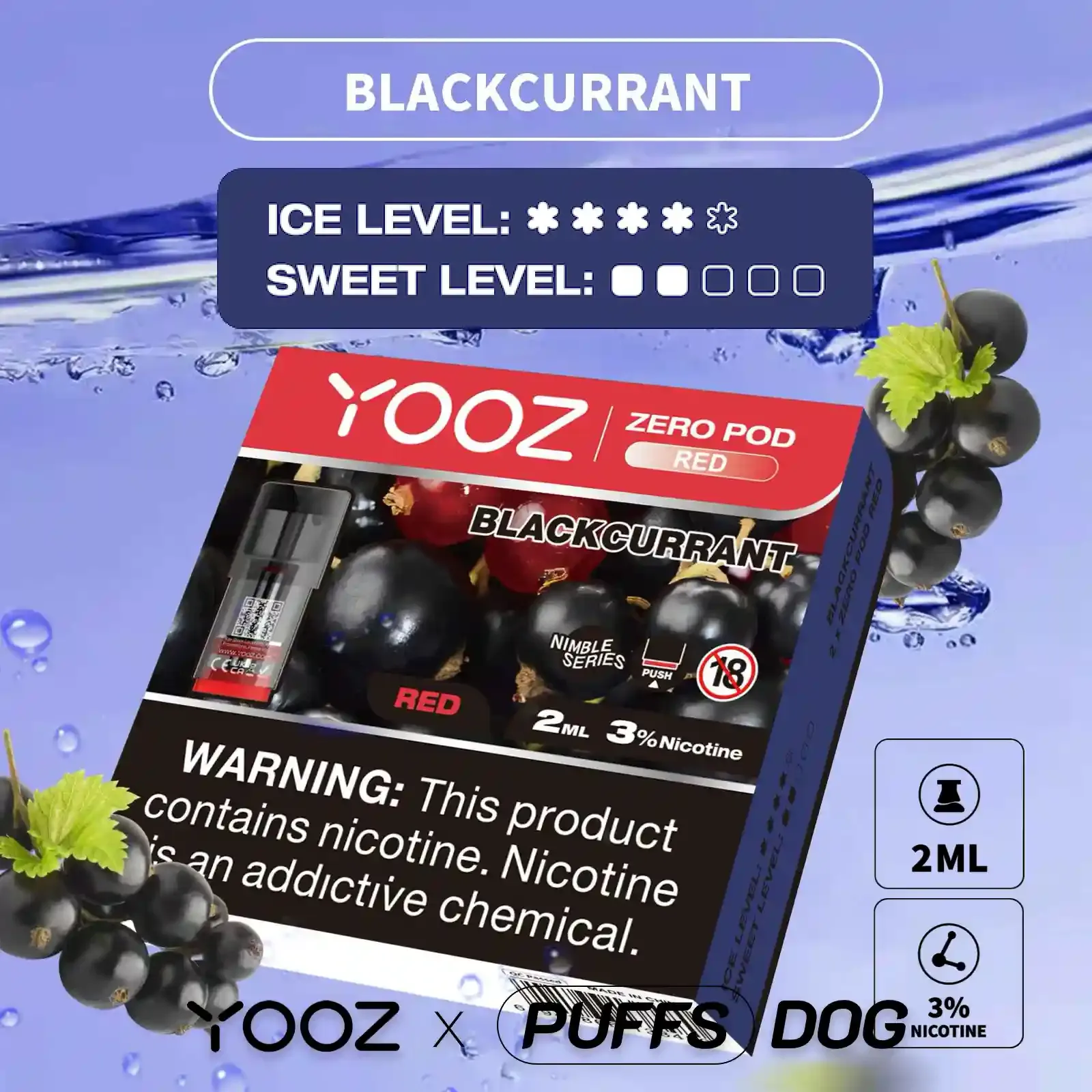 柚子零度弹(1盒2弹)