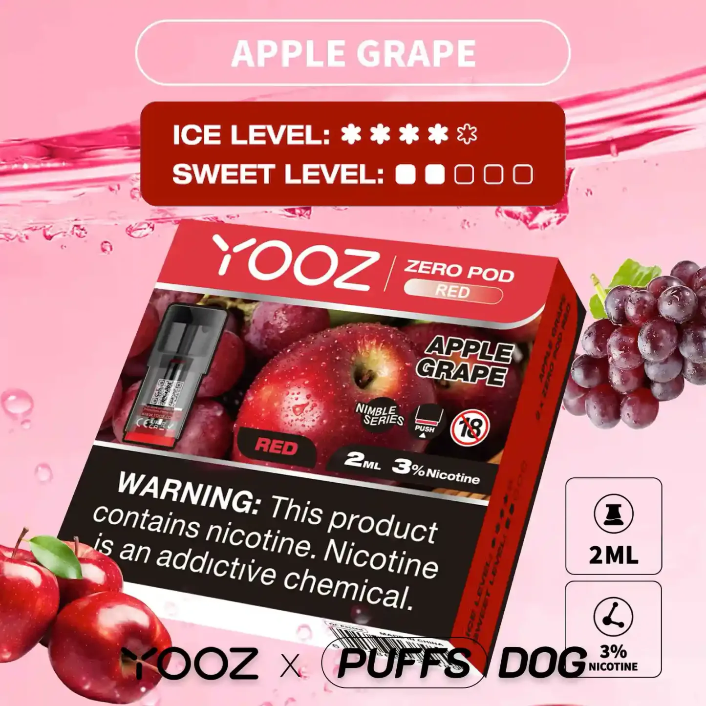 柚子零度弹(1盒2弹)