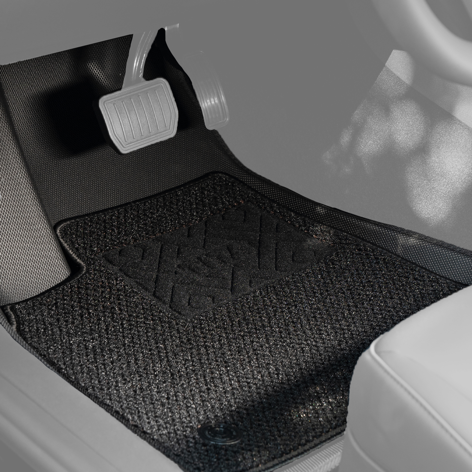 TITA Floor Mats Compatible with Tesla Model 3 And Model Y, Custom Fit Floor Liners for 2025/2024/2023/2022/2021 Tesla Model 3, 1st & 2nd Row All Weather Protection