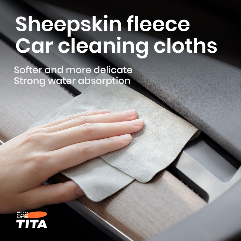 Sheepskin fleece Car cleaning cloths